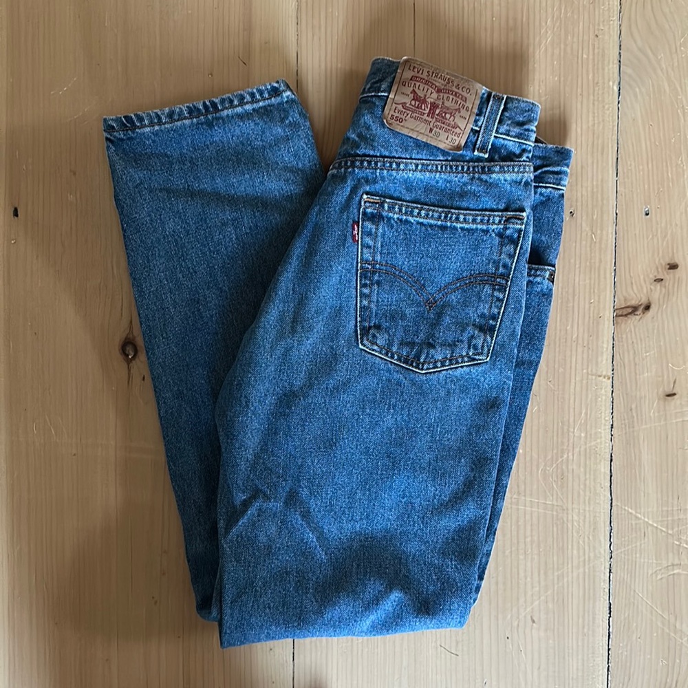 Vintage Levi 550 Denim Jeans 30x30